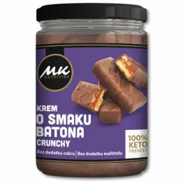Krem o Smaku Batona Crunchy Bez Dodatku Cukru 500 g - MK Nutrition