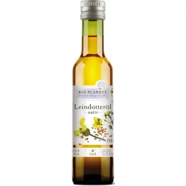 Olej z Lnianki (Rydzowy) Tłoczony na Zimno Bio 250 ml - Bio Planete