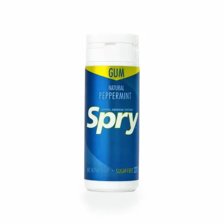 Guma do Żucia Mięta Pieprzowa 27 Sztuk - Spry