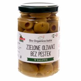 Oliwki Zielone Bez Pestek Słoik Bio 280 g - Biorganica Nuova
