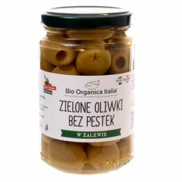 Oliwki Zielone Bez Pestek Słoik Bio 280 g - Biorganica Nuova