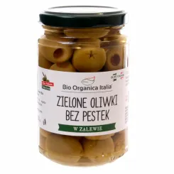 Oliwki Zielone Bez Pestek Słoik Bio 280 g - Biorganica Nuova