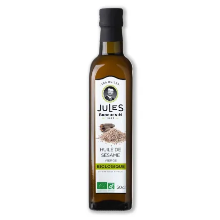 Olej Sezamowy Virgin Bio 500 ml - Jules Brochenin