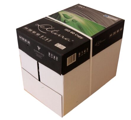 KARTON 5 x Papier Ksero A4 80g ISO60 500 Arkuszy - Lettura