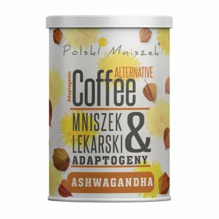 Kawa z Mniszka Lekarskiego z Adaptogenami ASHWAGANDHA 150 g - Polski Mniszek