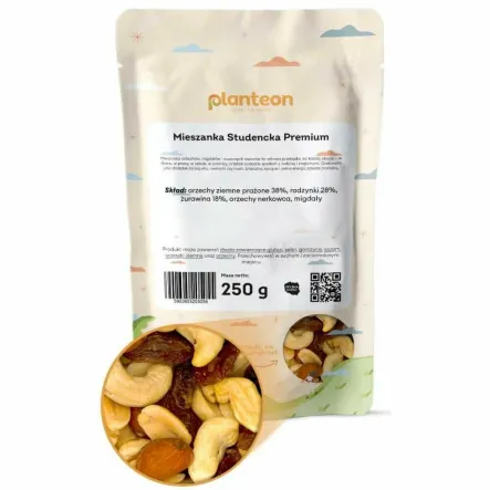 Mieszanka Studencka Premium 250 g - Planteon