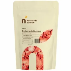 Truskawka Liofilizowana Plastry 100 g - Naturalnie Zdrowe