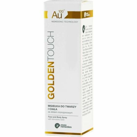 Mgiełka do Twarzy i Ciała ze Złotem Monojonowym Au100 200 ml - Invex Remedies - Wyprzedaż