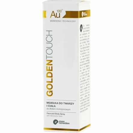 Mgiełka do Twarzy i Ciała ze Złotem Monojonowym Au100 200 ml - Invex Remedies - Wyprzedaż