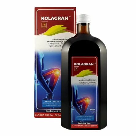 Kolagran 500 ml - Vitafan - Przecena Krótka Data Minimalnej Trwałości