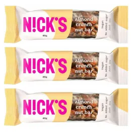 3 x Baton z Migdałami i Czekoladą 40 g - Nicks 