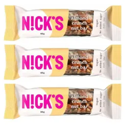 3 x Baton z Migdałami i Czekoladą 40 g - Nicks 