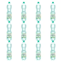12 x Woda Źródlana Gazowana Wysokonasycona CO2 1,5 l - Kuracjusz Beskidzki