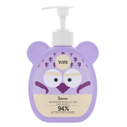 Naturalne Mydło Dla Dzieci do Rąk Jaśmin 400 ml - Yope
