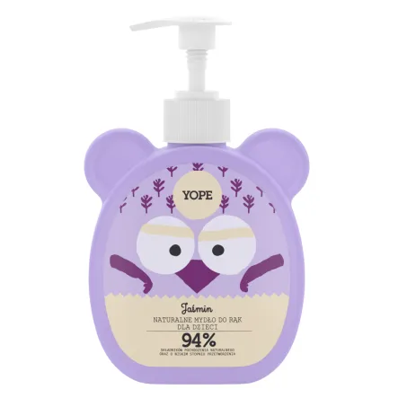 Naturalne Mydło Dla Dzieci do Rąk Jaśmin 400 ml - Yope