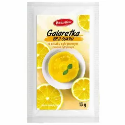 Galaretka Cytrynowa Bez Dodatku Cukru Keto 13 g - Wodzisław