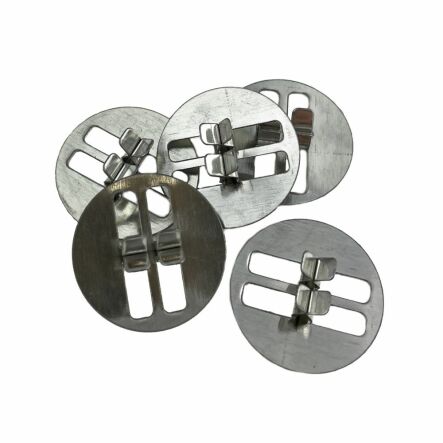 Blaszki do Knotów Drewnianych Okrągłe - 5 Sztuk Easy Candle