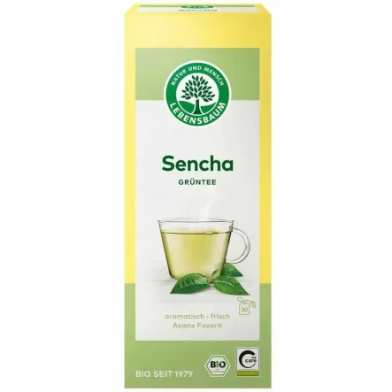 Herbata Zielona Sencha Ekspresowa Bio 30 g (20x 1,5 g) - Lebensbaum