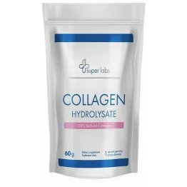 Kolagen Hydrolizowany - Collagen Hydolisate 60 g - Super Labs 