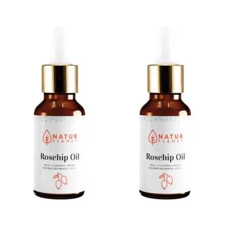 2 x Olej z Nasion Dzikiej Róży  Nierafinowany 30 ml Natur Planet
