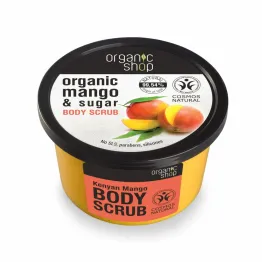 Peeling do Ciała Regenerujący Mango z Kenii 250 ml - Organic Shop