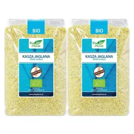Zestaw 2 x Kasza Jaglana Bezglutenowa Bio 1 kg - Bio Planet