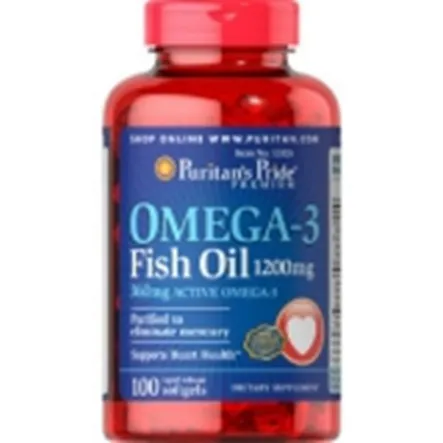 Olej Omega - 3 1200 mg 100 Kapsułek Puritan's Pride