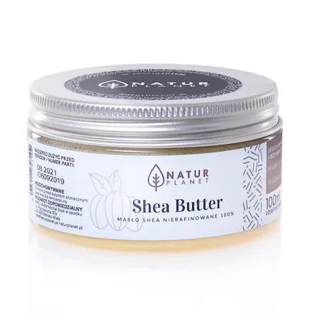 Masło Shea Nierafinowane 100 ml Natur Planet