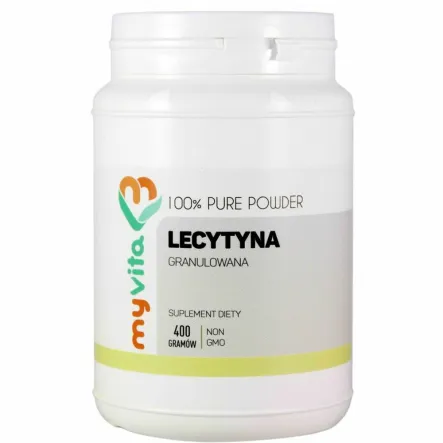 Lecytyna bez GMO Granulowana 400 g - MyVita