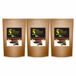 3 x Kakao Sproszkowane o Obniżonej Zawartości Tłuszczu Bio 200 g Bio Planet