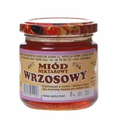 Miód Wrzosowy 250 g - Pasieka Sudnik
