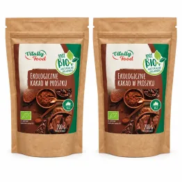 2 x Kakao w Proszku Bio 200 g - Vitally Food