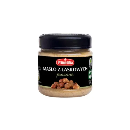 Pasta z Orzechów Laskowych Prażonych 185 g Primavika