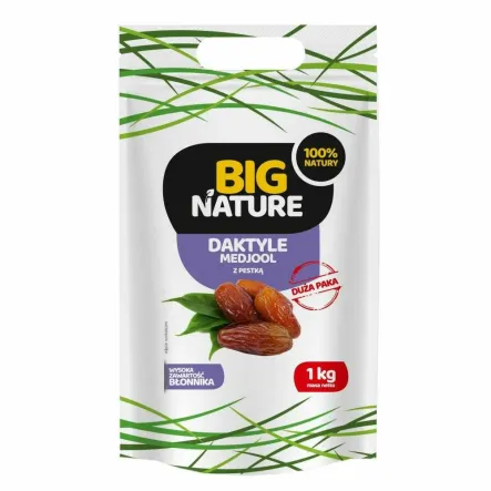 Daktyle Medjool z Pestką 1 kg - Big Nature