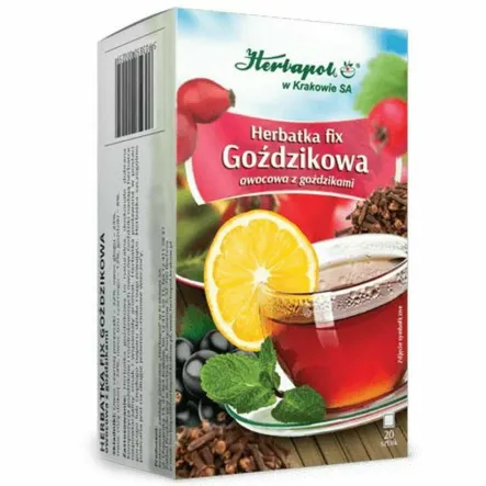 Herbatka Fix GOŹDZIKOWA 60 g (20x 3 g) - Herbapol Kraków