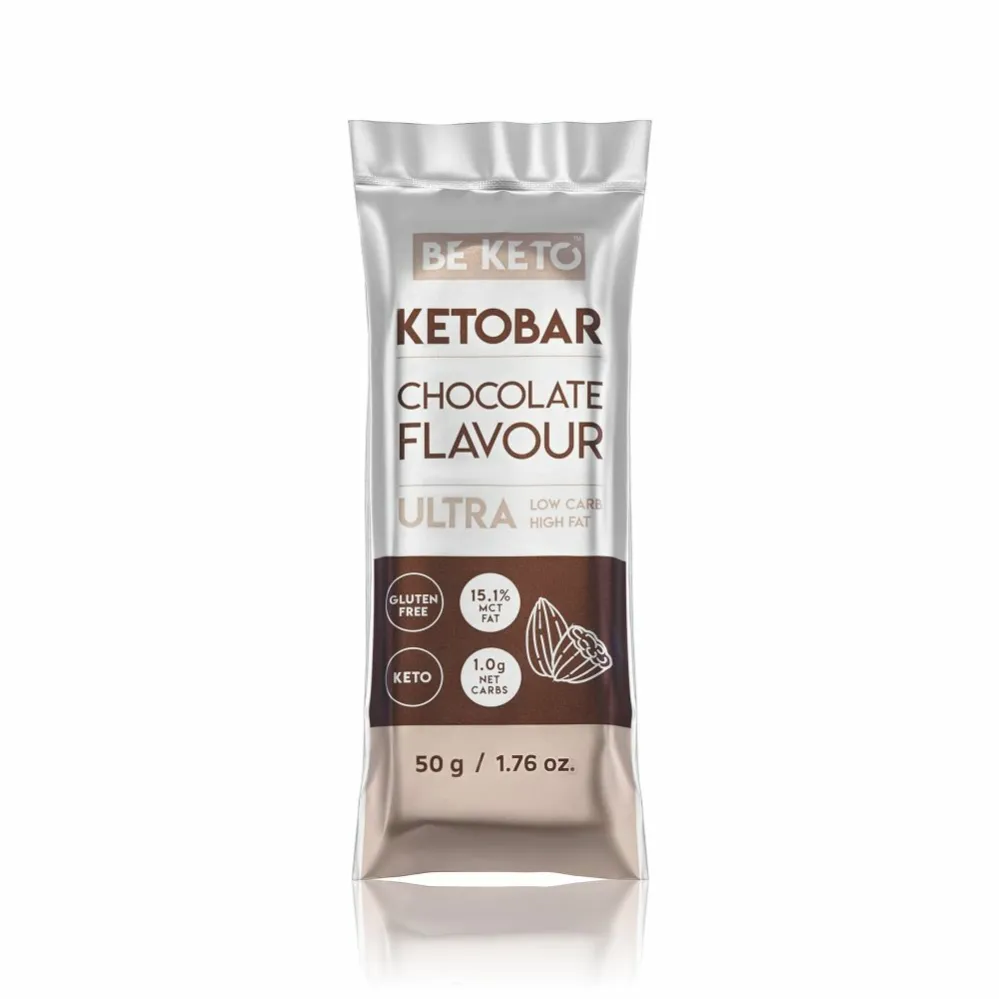 Keto Baton Naturalna Czekolada + MCT 50 g - Beketo