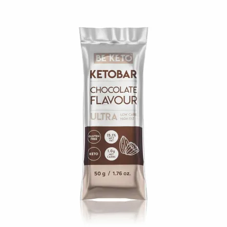 Keto Baton Naturalna Czekolada + MCT 50 g - Beketo