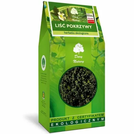 Pokrzywa Liść Eko 80 g - Dary Natury