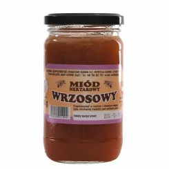 Miód Wrzosowy 500 g Pasieka Sudnik