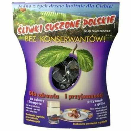 Śliwki Suszone Polskie Bez Konserwantów 200 g - Kalejdoskop