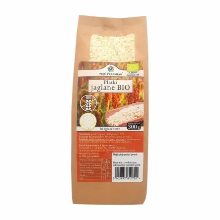 Płatki Jaglane Bezglutenowe Bio 300 g - Simpatiko