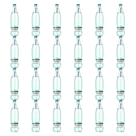 24 x Naturalna Woda Mineralna Naturalnie Wysoko Nasycona CO2 Wysoko Zmineralizowana PET 1 l - Borjomi