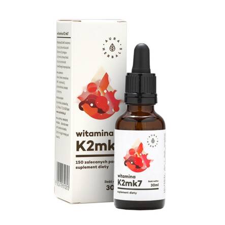 Witamina K2 Mk7 30 Ml Aura Herbals