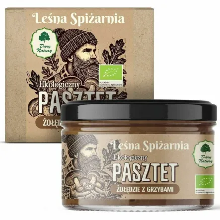 Pasztet Żołędzie z Grzybami EKO 200 g - Dary Natury