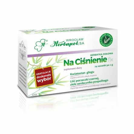 Herbatka Ziołowa NA CIŚNIENIE FIX 48 g (24x 2 g) -  Herbapol Wrocław