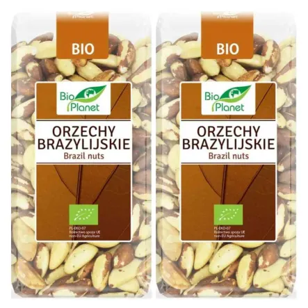 2 x Orzechy Brazylijskie Bio 350 g Bio Planet