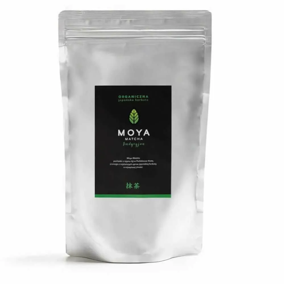 Matcha Tradycyjna Japońska Herbata Zielona Bio 250 g - Moya Matcha