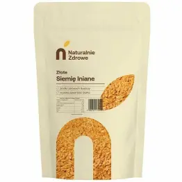 Siemię Lniane Złote Ziarno 1 kg - Naturalnie Zdrowe