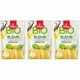 Zestaw 3 x Budyń Waniliowy Bezglutenowy Bio 40 g - Amylon