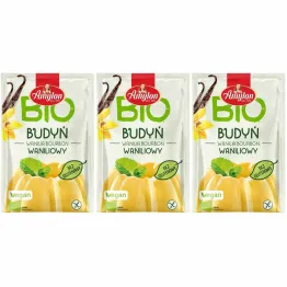 Zestaw 3 x Budyń Waniliowy Bezglutenowy Bio 40 g - Amylon